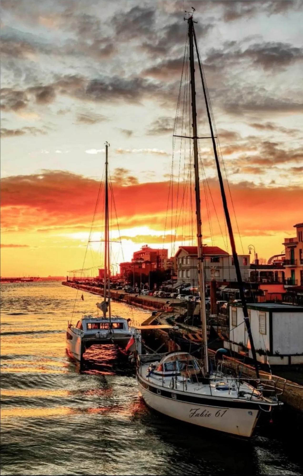 Vista Mare Fiumicino Villa Ngoại thất bức ảnh